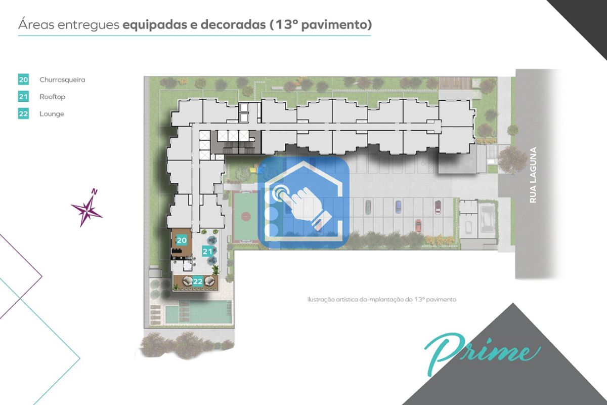 Apartamento à venda com 2 quartos, 34m² - Foto 13